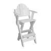 Lifeguard Chair-With Arms -Swim Hub Pro lifeguard chair with arms white