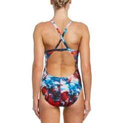 Nike Hydrastrong Tie Dye Crossback One Piece -Swim Hub Pro nessb006 933 alt1