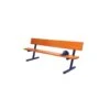 Powder Coated Player Benches With Back 2 Powder Coated Player Benches With Back -Swim Hub Pro powder coated player benches with back