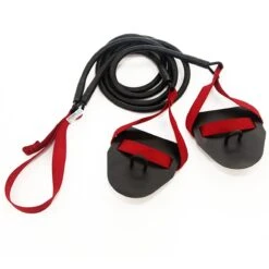 StrechCordz With Paddles 11 StrechCordz With Paddles -Swim Hub Pro s101 red