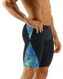 Nebulous Blade Splice Jammer -Swim Hub Pro sneb7a nebulous blade splice jammer blue green 1