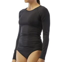 TYR Solid Long Sleeve Swim Shirt
