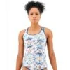 Pressed Flowers RS Harley Tank -Swim Hub Pro thapfl7a