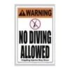 Warning Sign 2 Warning Sign -Swim Hub Pro warning sign